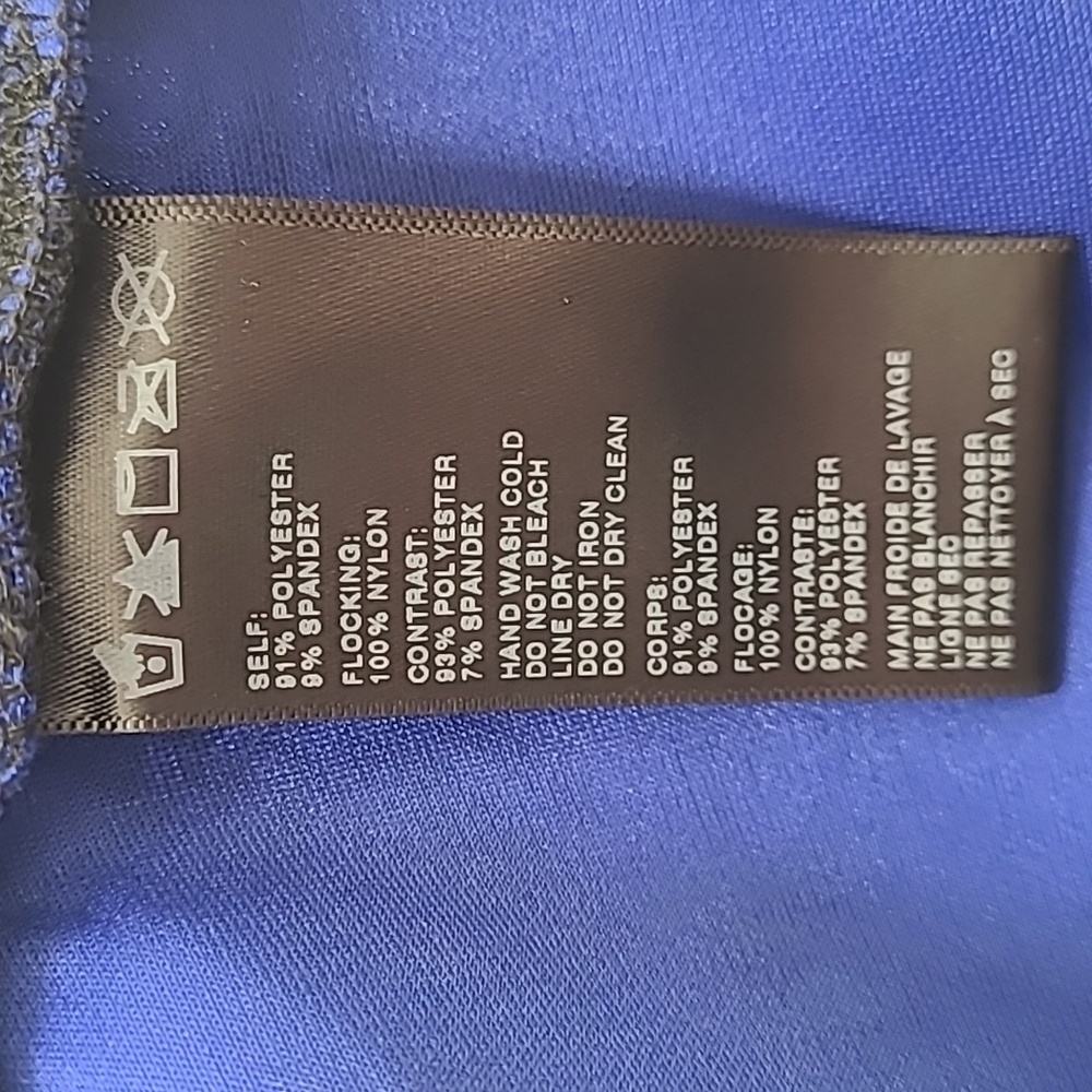 Sparkle & Fade Mesh Velour Cop Top - Picture 8 of 10